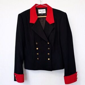 ✨ Vintage Albert Nipon Black Wool Blazer ✨